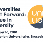 1st  UnILiON Thematic Event: “Universities Fast Forward – Value in Diversity”