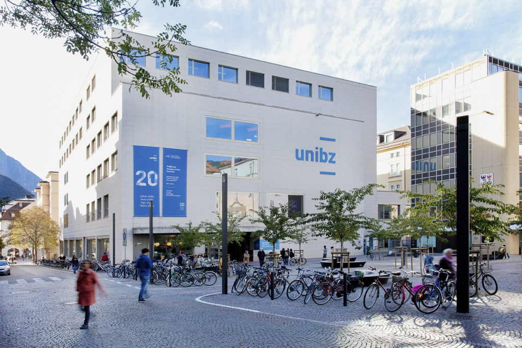 University square in Bolzano / Bozen