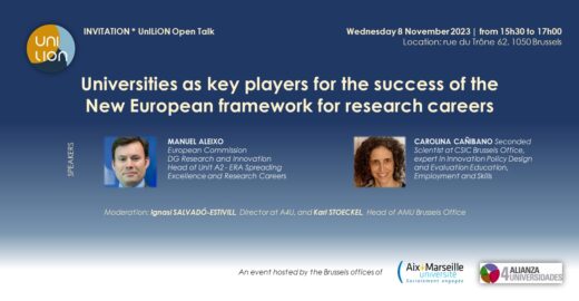 Universities as key players for the success of the New European framework for research careers