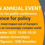 UnILiON Annual Event - Science for policy, getting the most impact out of Europe's universities in an increasingly complex world