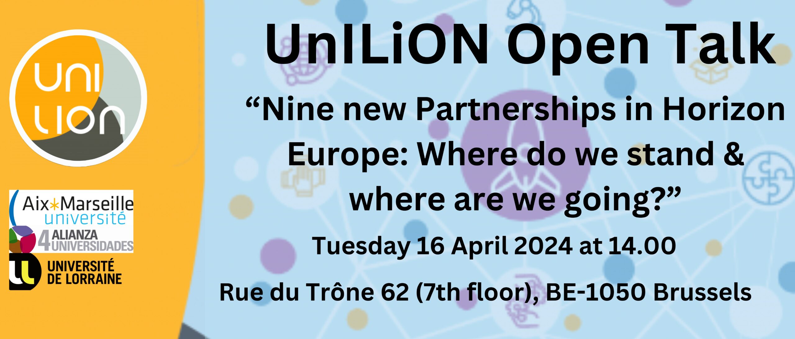 “Nine new Partnerships in Horizon Europe: Where do we stand & where are we going?”