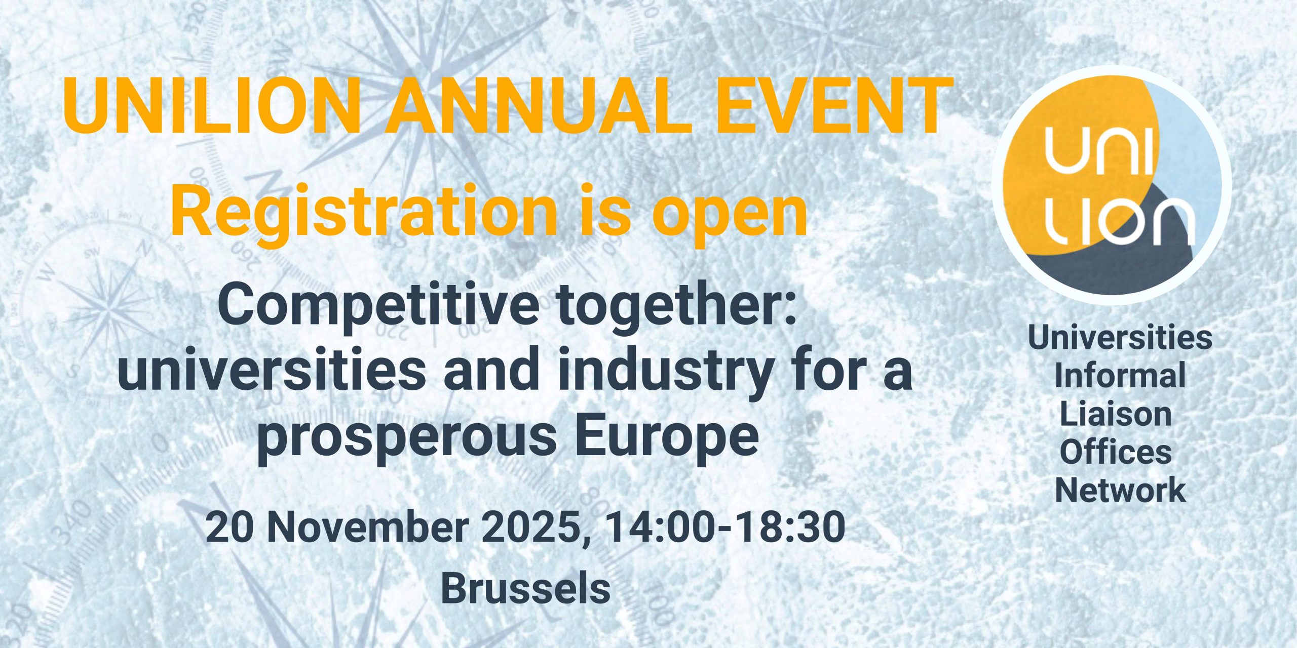 UnILiON Annual event 2025 – Competitive Together: Universities and Industry for a Prosperous Europe