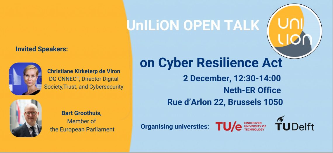 UnILiON Open Talk on the Cyber Resilience Act