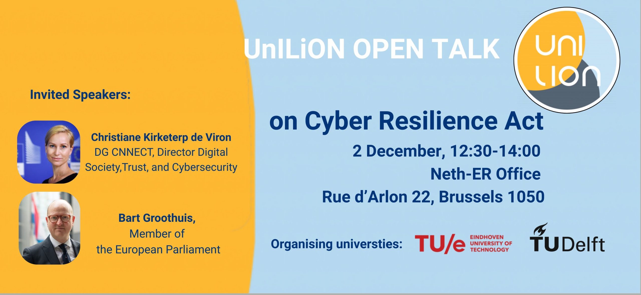 UnILiON Open Talk on the Cyber Resilience Act