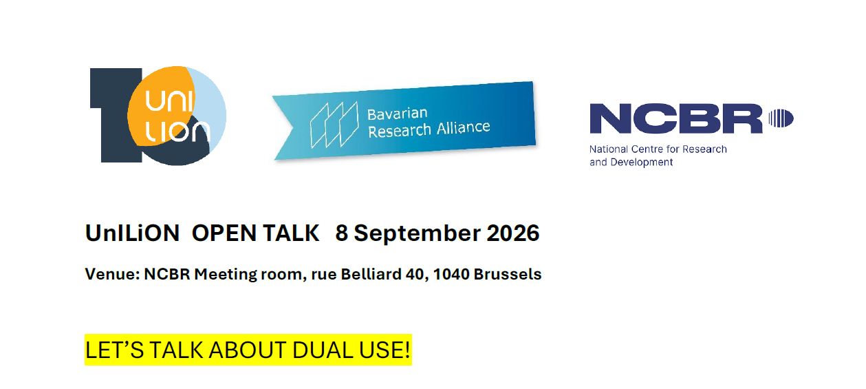 UnILiON Open Talk: Let’s talk about Dual Use